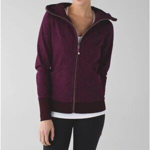 🌸✨⭐️ LULULEMON SCUBA Hoodie⭐️✨🌸Burgundy w/pink accents